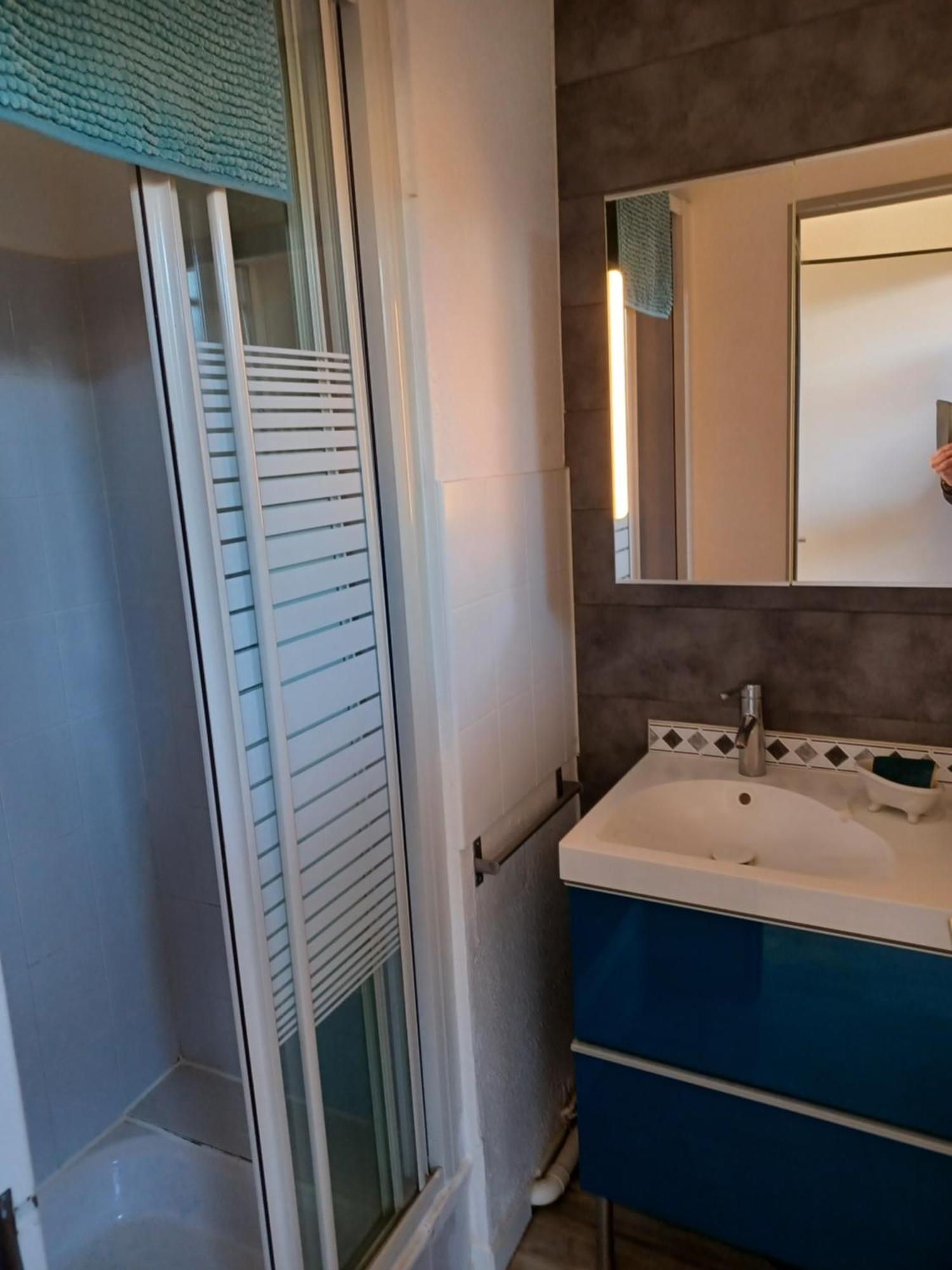 Plain-Pied Jardin 6 Personnes Clim Vue Mer Parking Wifi Terrasse Piscine Dans La Residence Saint-Pierre-la-Mer  Kültér fotó